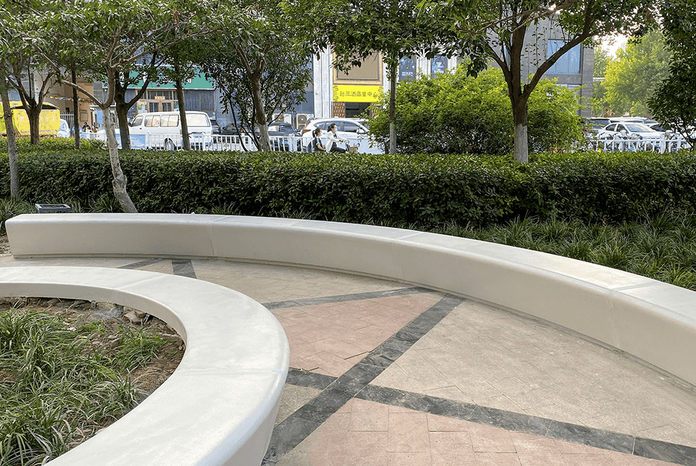 邯鄲滏陽河勞動(dòng)公園樹池坐凳